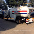 Camión tanque de gas LPG de 5000 litros con dispensador